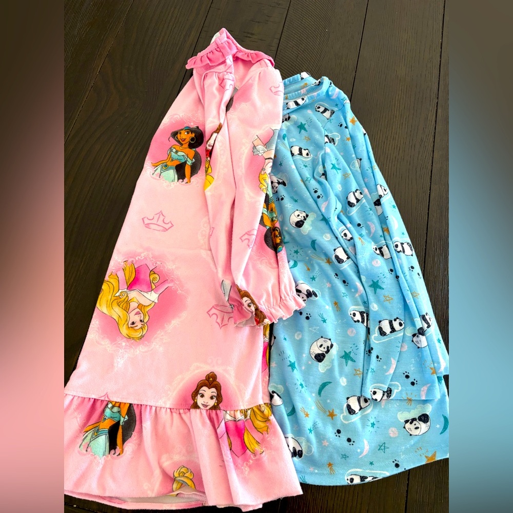 Wonder Nation Blue Panda Pajama Set